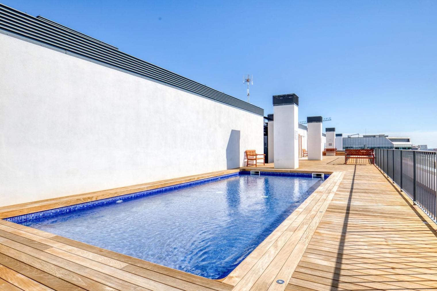 Appartement Blueground Poblenou Pool Nr Glories Bcn-37 *
