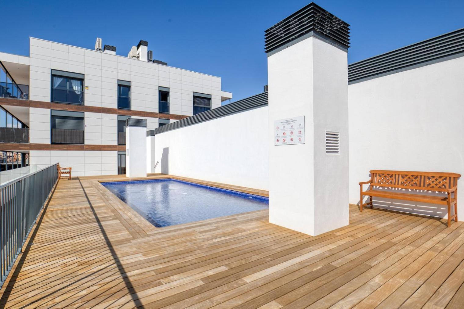 Blueground Poblenou Pool Nr Glories Bcn-37 * Barcelone